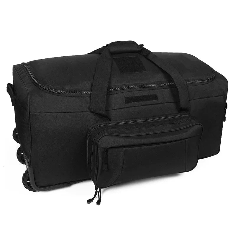 LQARMY Spacious Nylon Outdoor Camping Travel Luggage Bag