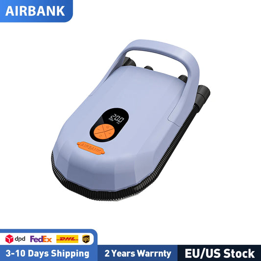 Airbank Rechargeable Electric Air Pump for Inflatable Boards and Kayaks