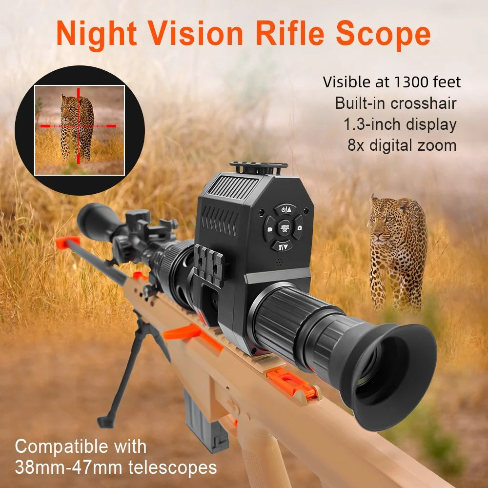 Megaorei AI Zoom Night Vision Rifle Sight With Infrared
