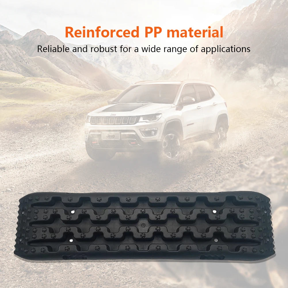 Shunmaii Car Traction Boards Emergency Anti Skid Mud Snow Mats