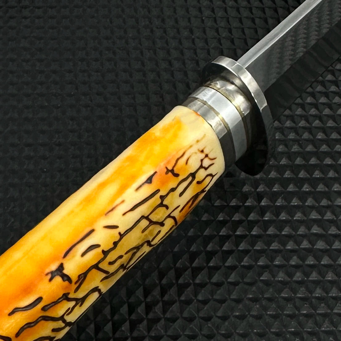 Gdekls Stainless Steel Survival Knife With Durable Sheath For Camping