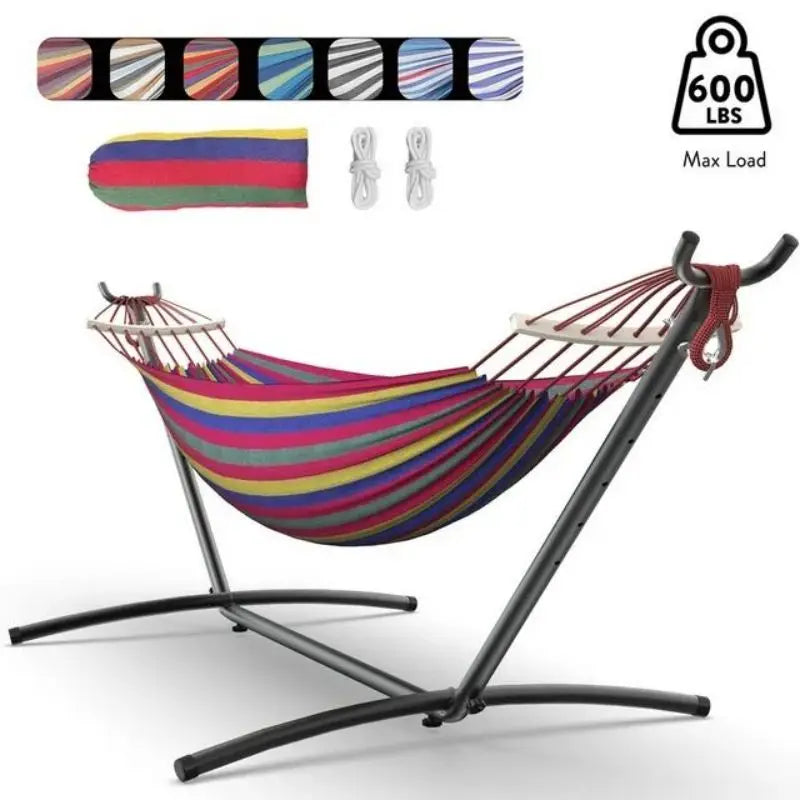 Gyroor Adjustable Stand Hammock With 600Lb Capacity For Outdoor Relaxation