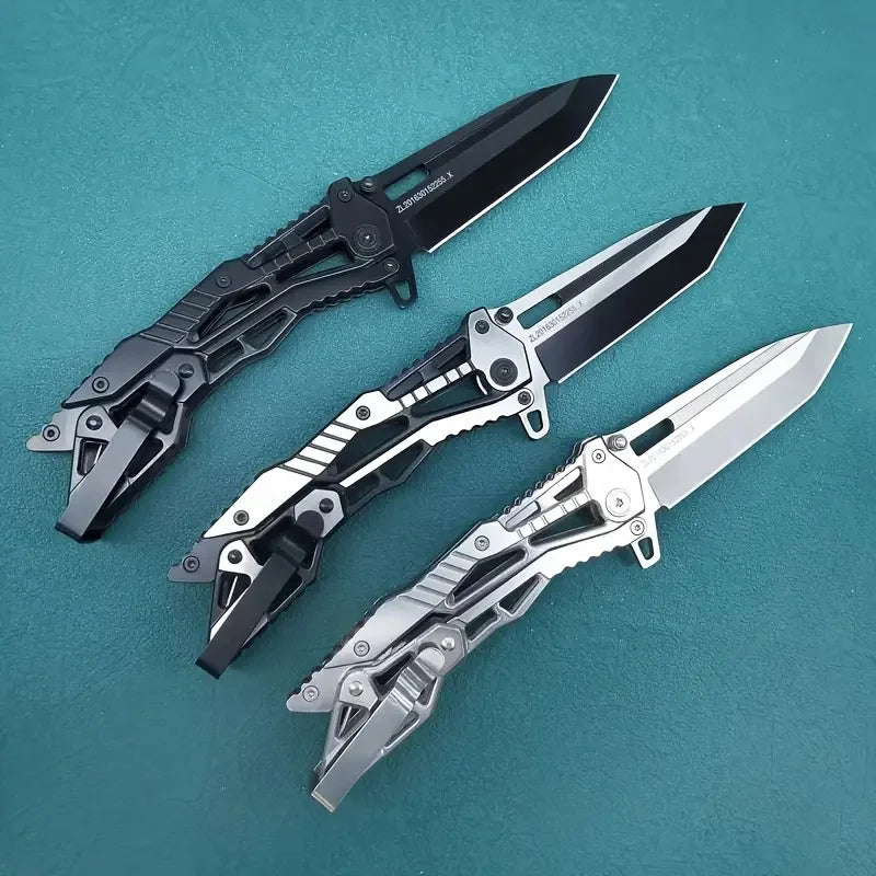 Doom Blade Stainless Steel Folding Knife Multitool Outdoor Survival Camping