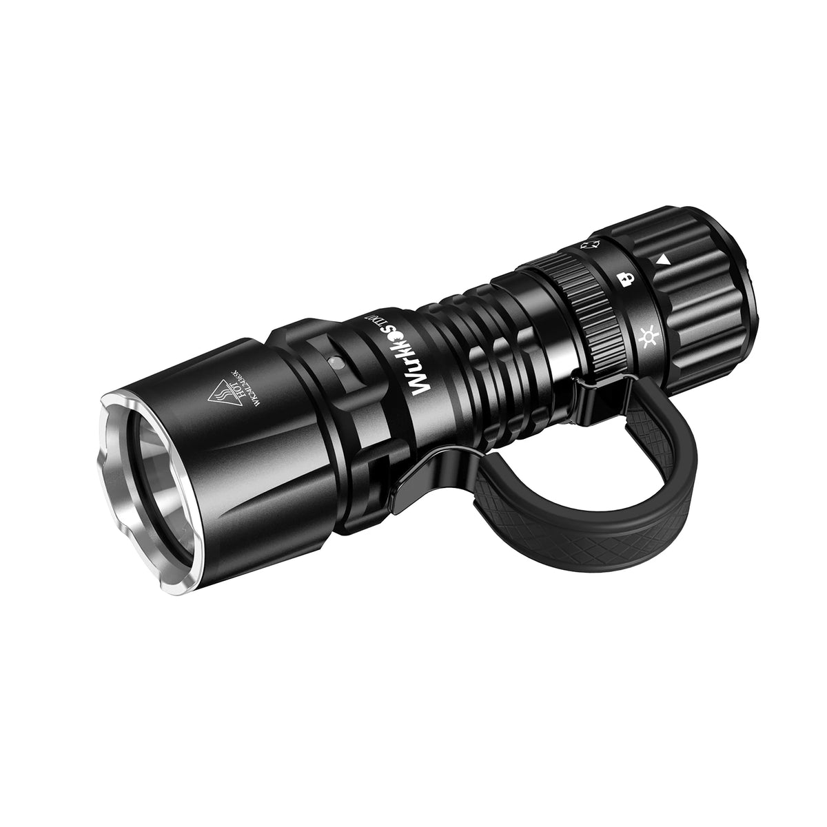Wurkkos TD07 Tactical Flashlight 1300LM IP68 Waterproof Dual Switch