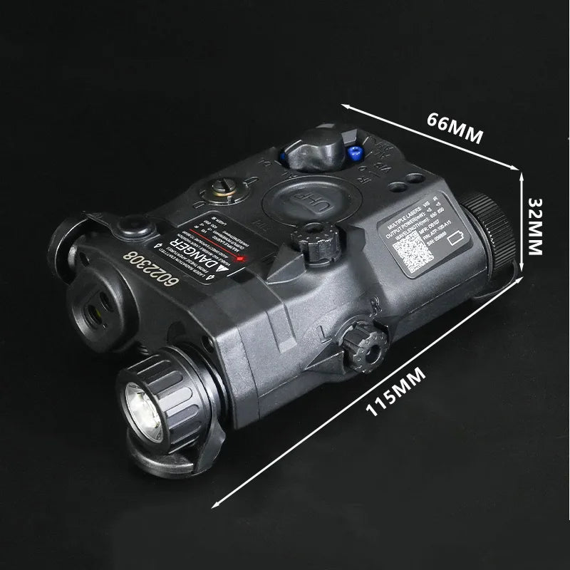 Tactical PEQ15 Dual Laser and Infrared Illuminator for Rifles