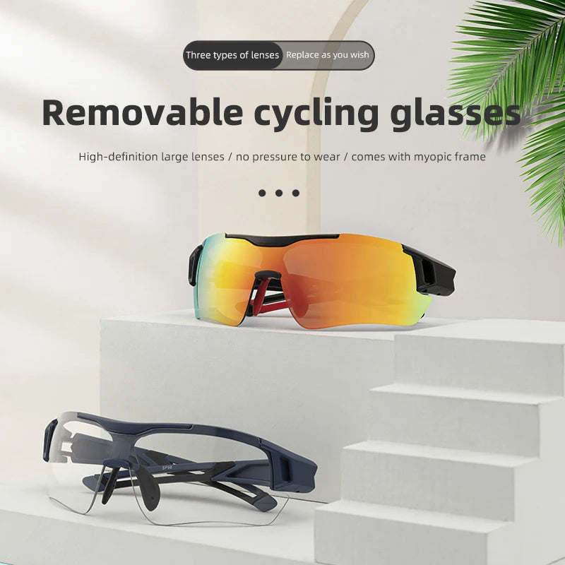 Rockbros Polarized Cycling Glasses For Road And Mountain Biking
