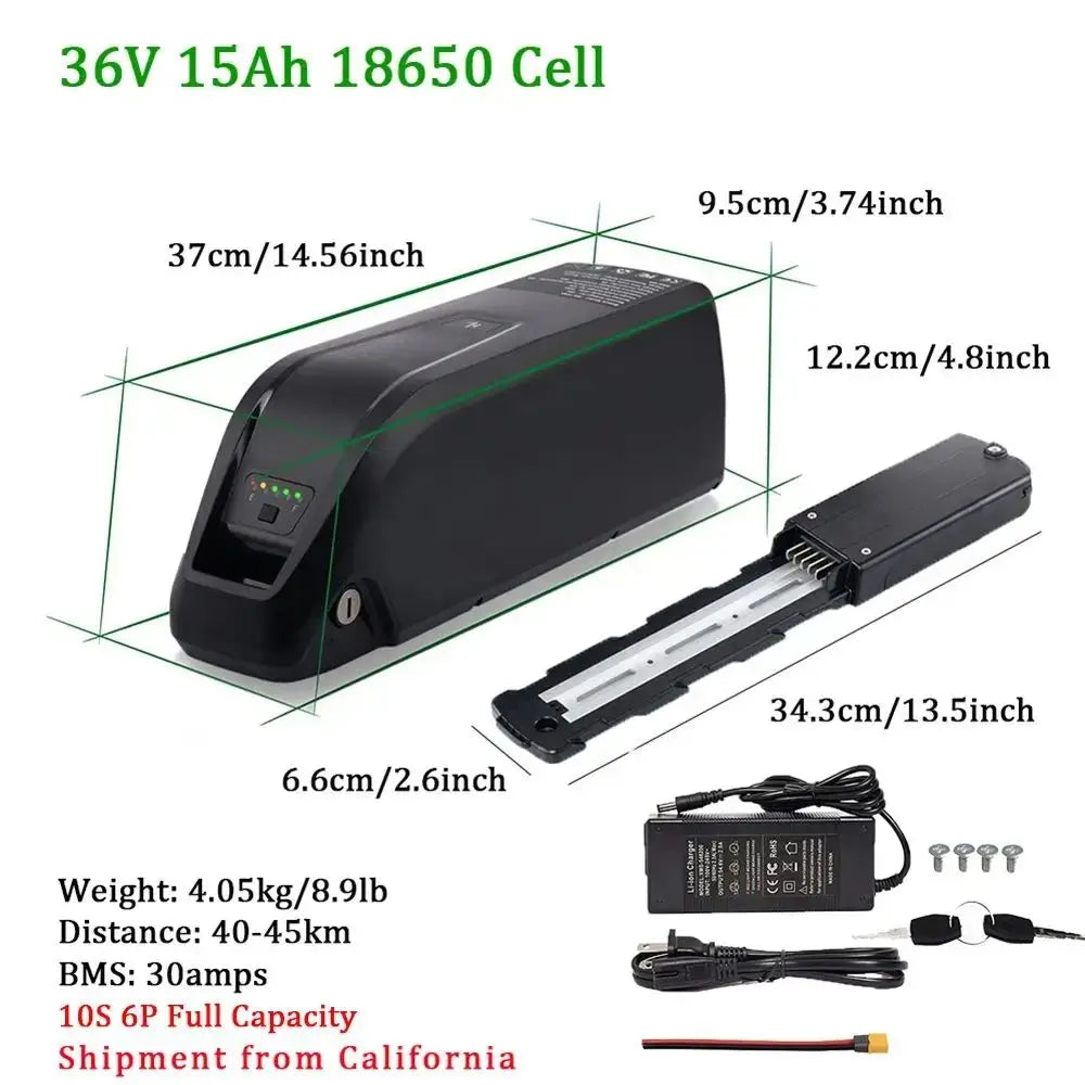 Cao Mm Rechargeable Electric Bike Battery Pack 36V 48V 52V