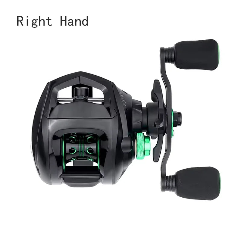 Linnhue BS2000 High Speed Baitcasting Reel With Spare Spool