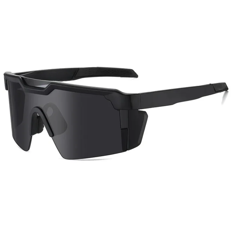 Unisex UV400 Cycling Sunglasses With Square Conjoined Lens