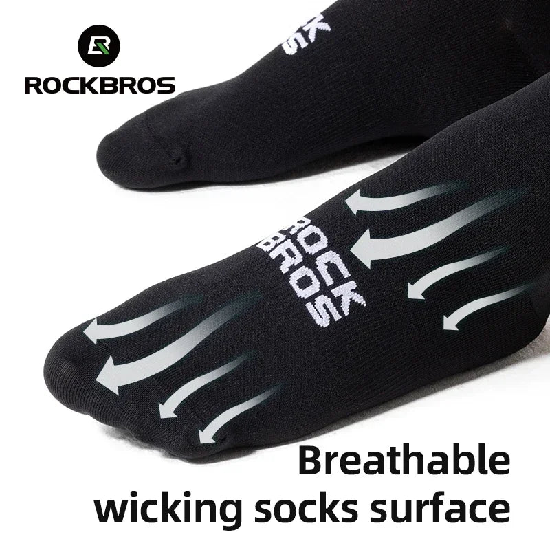Rockbros Breathable Unisex Athletic Socks For Running And Cycling