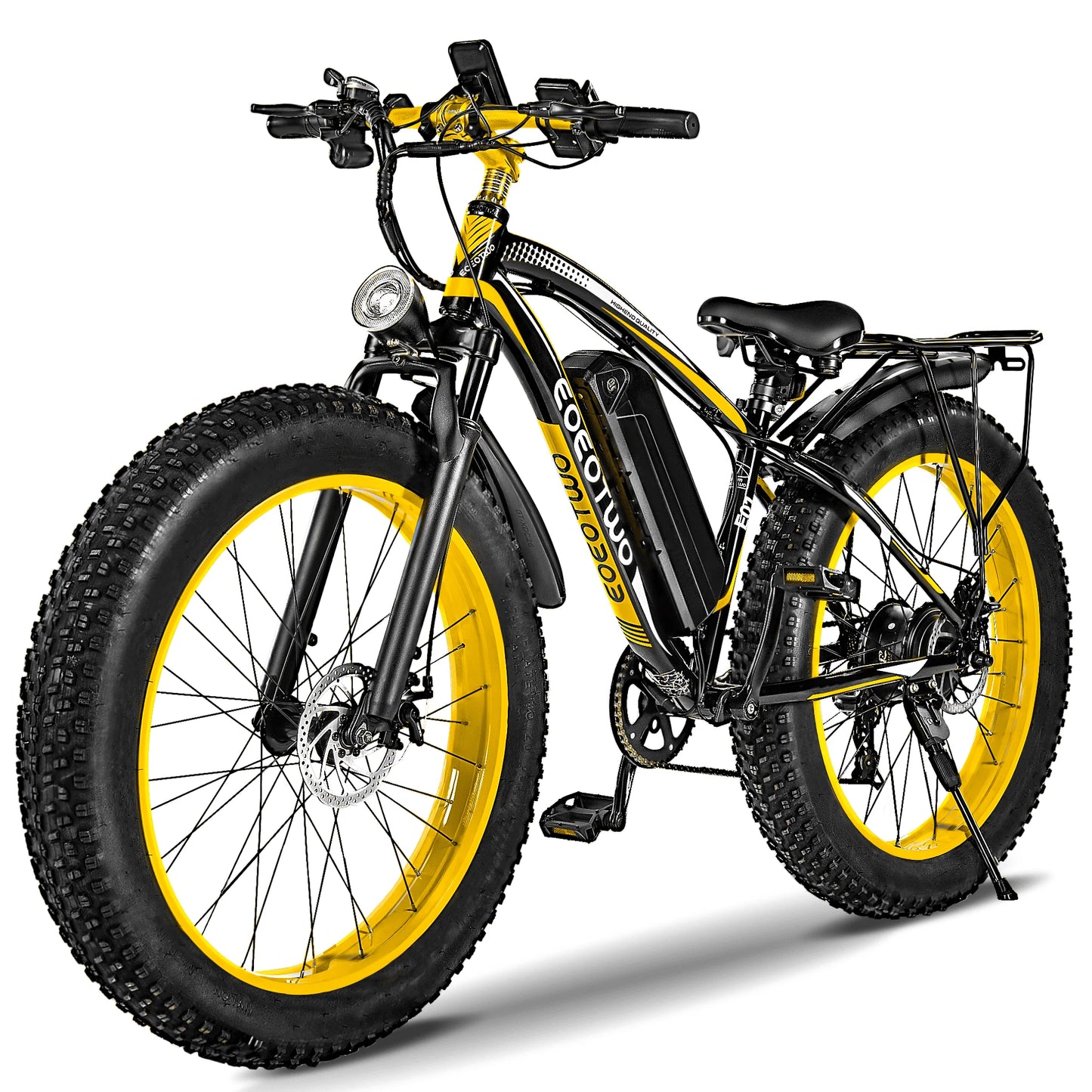EOEOTWO 1500W Peak Fat Tire Electric Bike For Adults