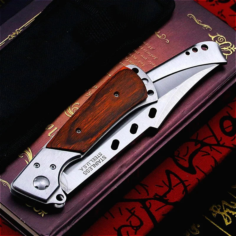 Force Rainbow Tactical Folding Knife With Satin Finish Blade