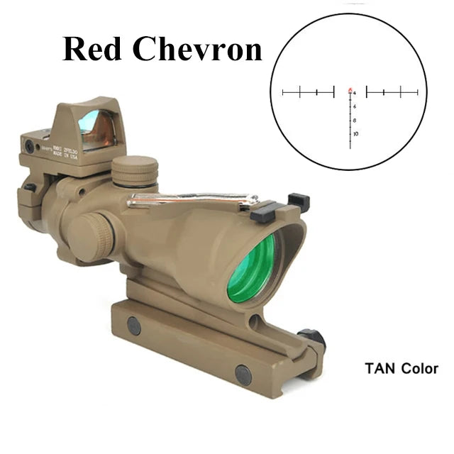 Nabila Tactical 4x32 Variable Dual Sight Rifle Scopes