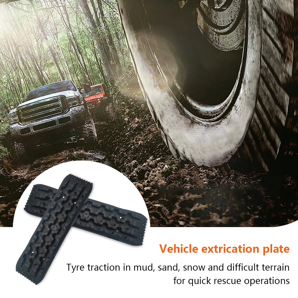 Shunmaii Car Traction Boards Emergency Anti Skid Mud Snow Mats