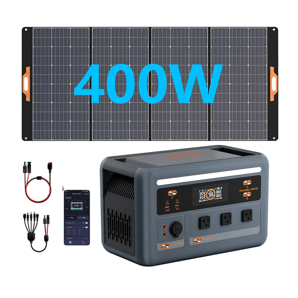 OSCAL PowerMax 1024Wh Portable Power Station With LiFePO4 Battery
