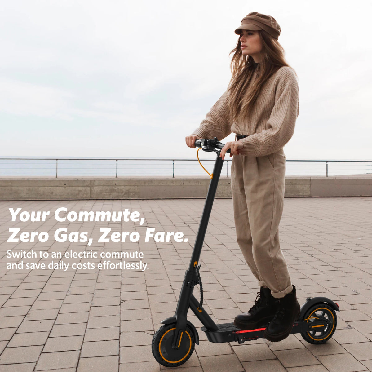 Osboo Electric Scooter 550W Peak Motor Foldable App Control