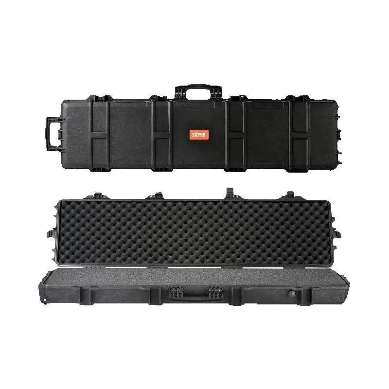 SucceBuy Shockproof Rifle Hard Case For Safe Long Gun Storage