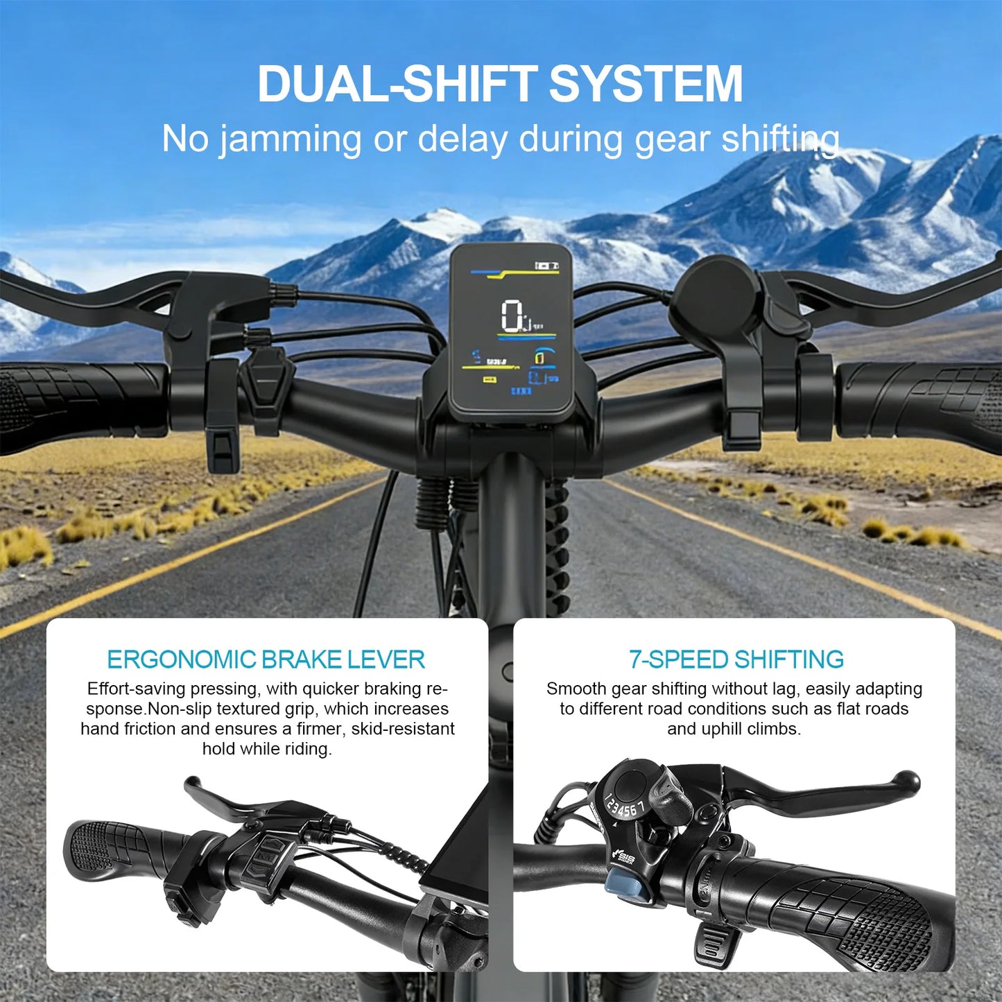 Toofly Mountain Electric Bicycle With Removable Battery For Adults