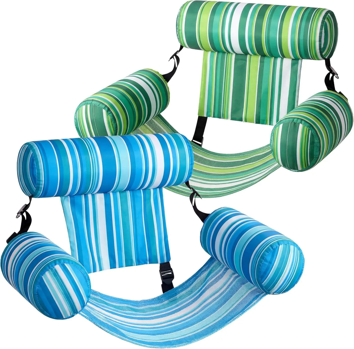 Joyfy Inflatable Pool Chair Leaf Floating Lounger For Adults