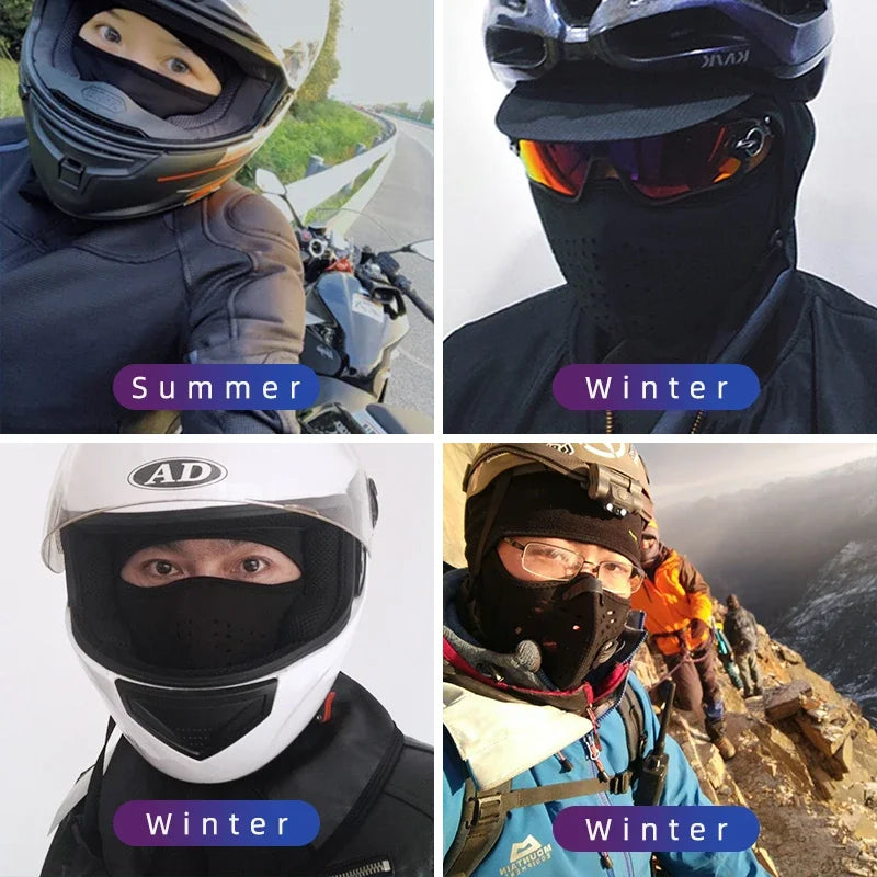 Rockbros Winter Thermal Balaclava Scarf For Cycling And Skiing