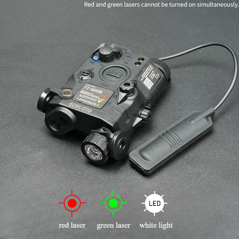 Tactical PEQ15 Dual Laser and Infrared Illuminator for Rifles
