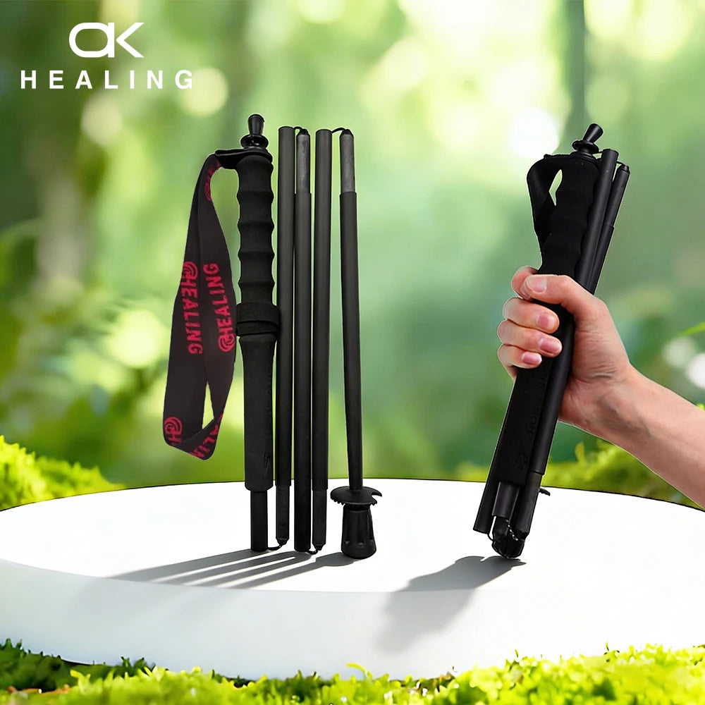 OKHEALING Carbon Fiber Trekking Poles Ultra Lightweight Outdoor Gear