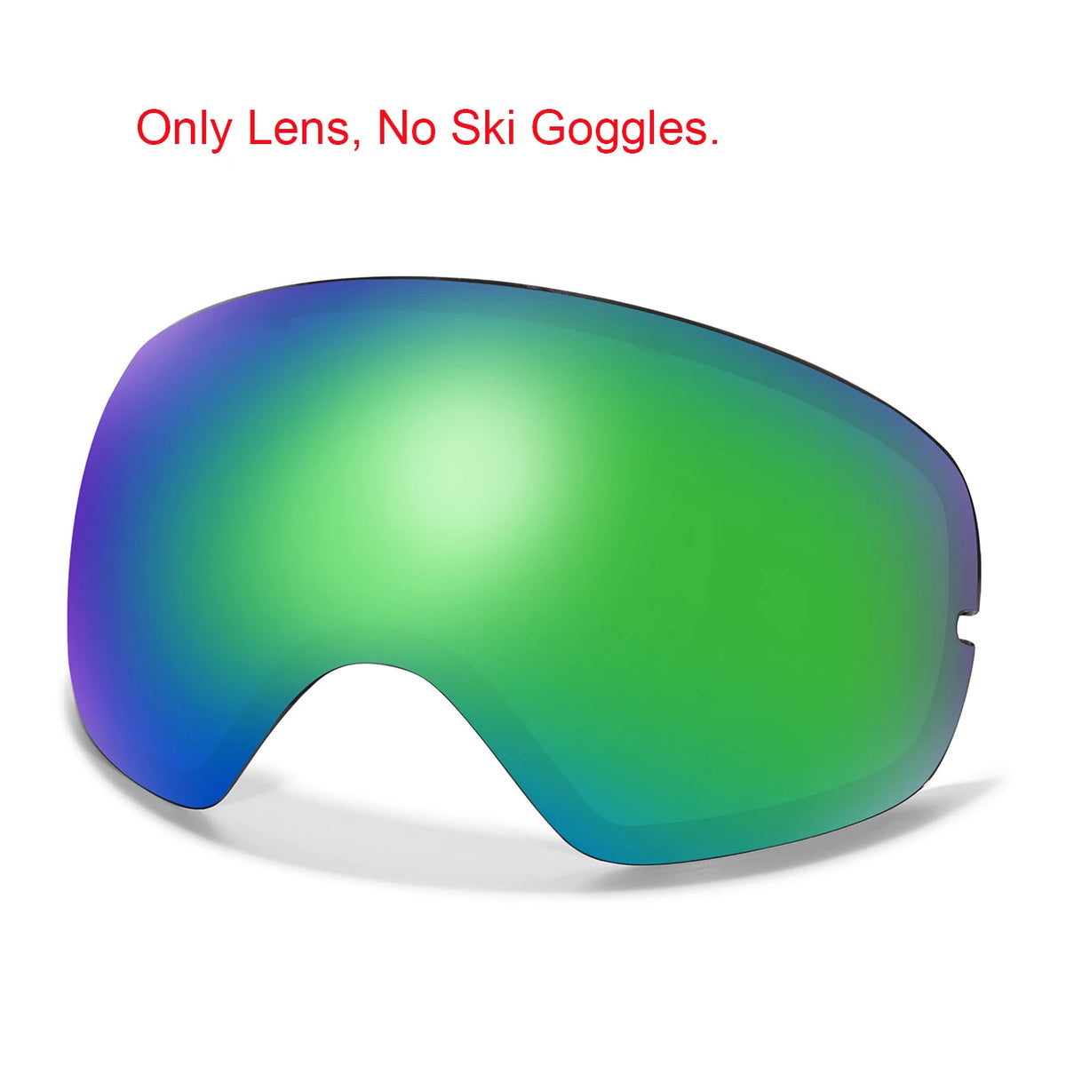 UV400 Antifog Ski Goggles Polycarbonate Lens For Outdoor Sports