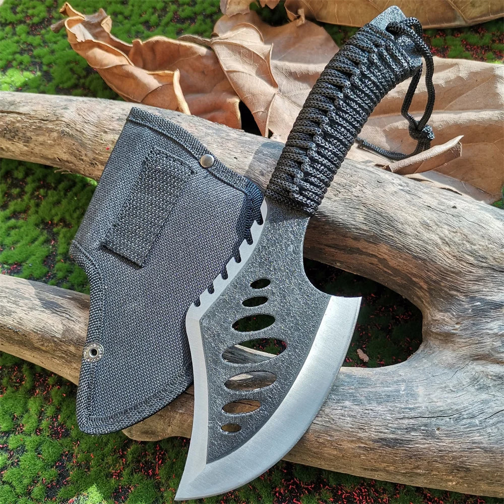 Doom Blade Stainless Steel Survival Hunting Tomahawk Axe