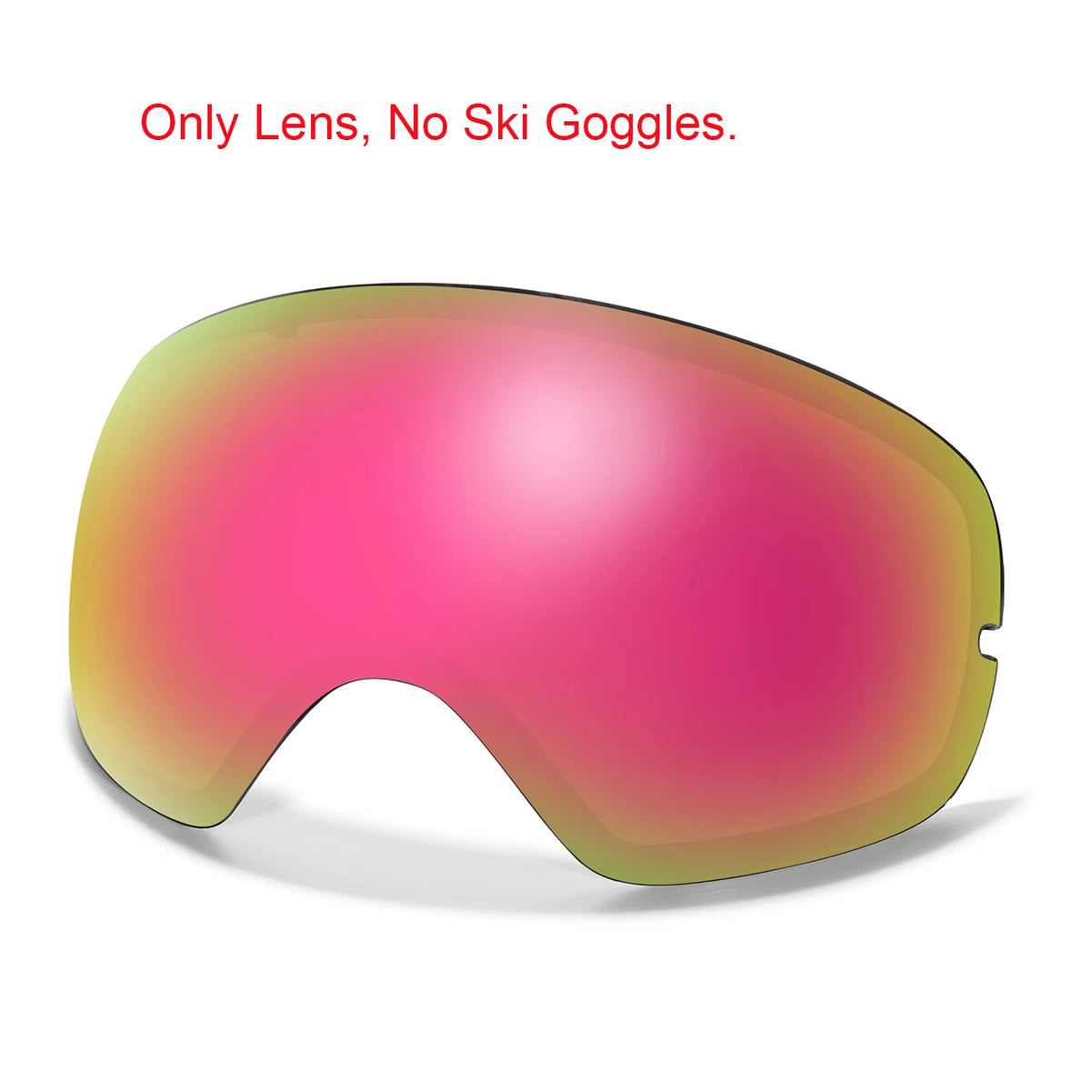 UV400 Antifog Ski Goggles Polycarbonate Lens For Outdoor Sports