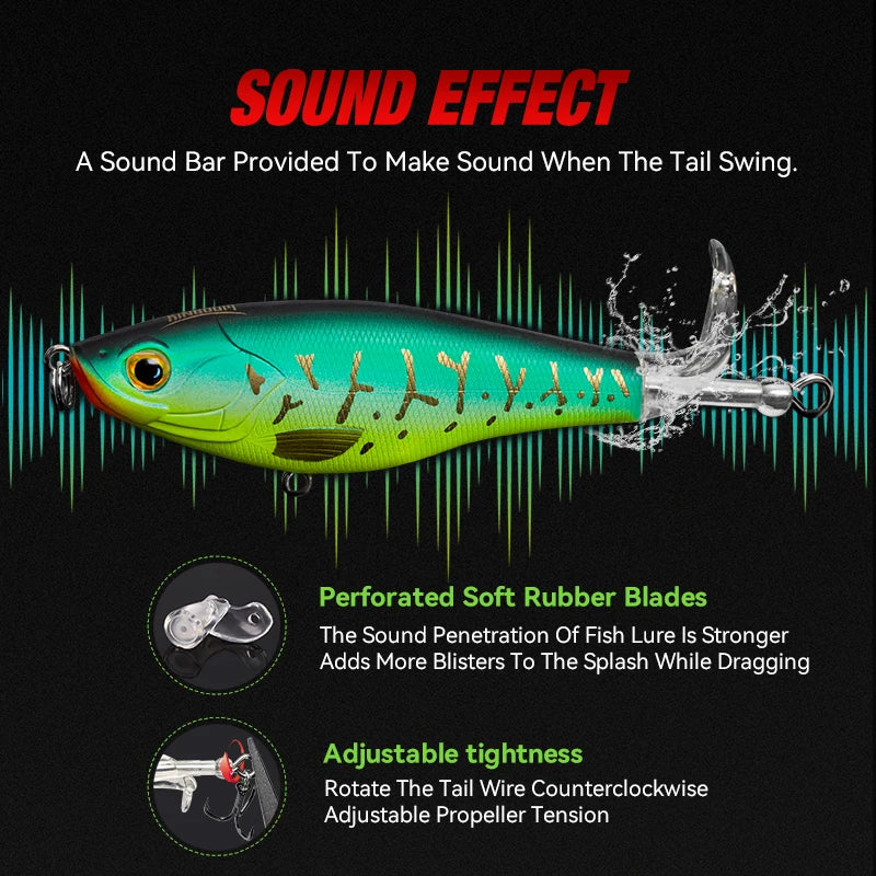 Kingdom Topwater Artificial Lures For Bass Trout And Pike