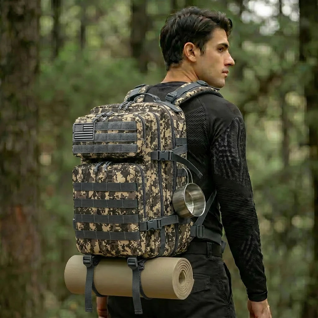 ReFire Gear Tactical Hunting Backpack Featuring Molle Storage And Durability