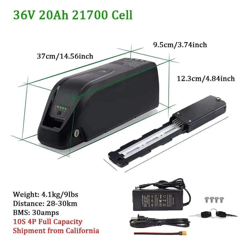 Cao Mm Rechargeable Electric Bike Battery Pack 36V 48V 52V