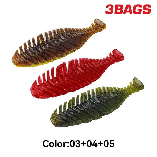 Kingdom Scented Soft T Tail Vibe Swimbait Fishing Lure