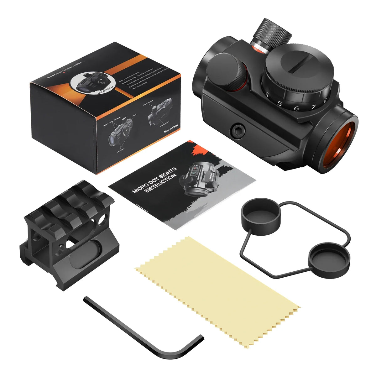 Bestsight Compact Red Dot Sight for Hunting and Tactical Use
