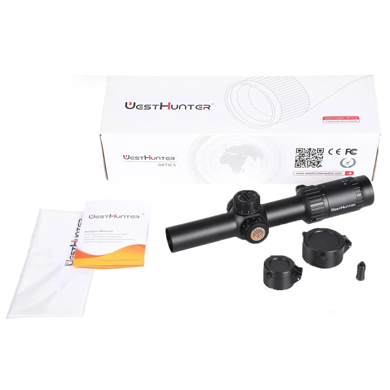WestHunter LPVO Riflescope With Red And Green Illumination