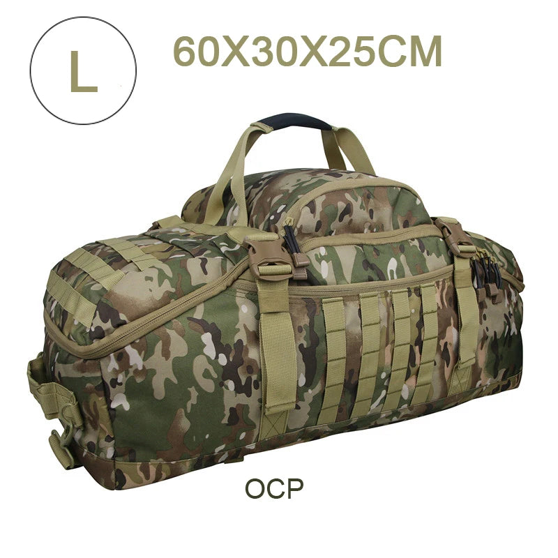 LQARMY Tactical Backpack With Molle Pockets For Travel Hiking