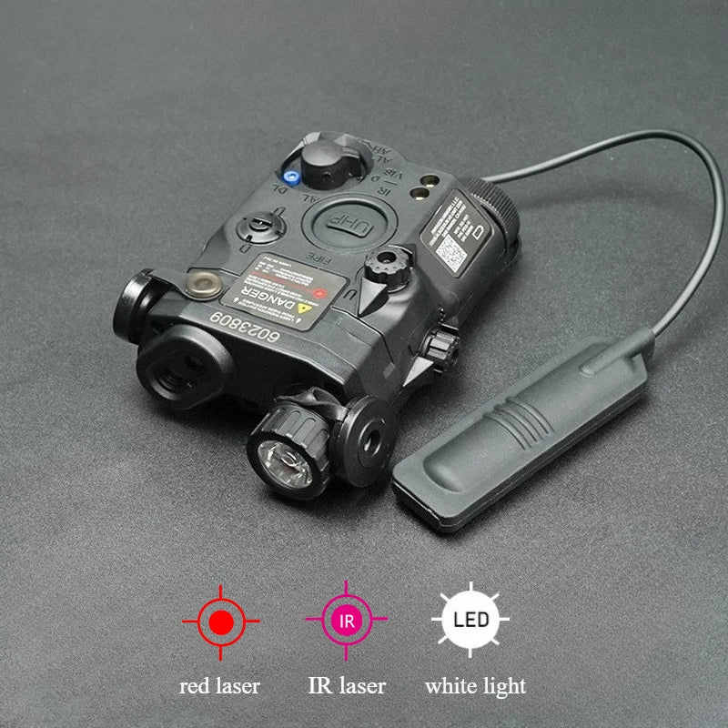 Tactical PEQ15 Dual Laser and Infrared Illuminator for Rifles