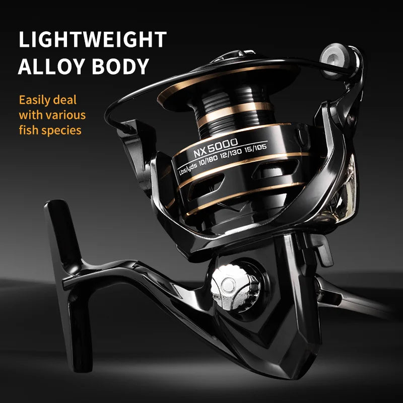 J-Barzillai 10kg Drag Spinning Reel Metal Reel Cup High Speed
