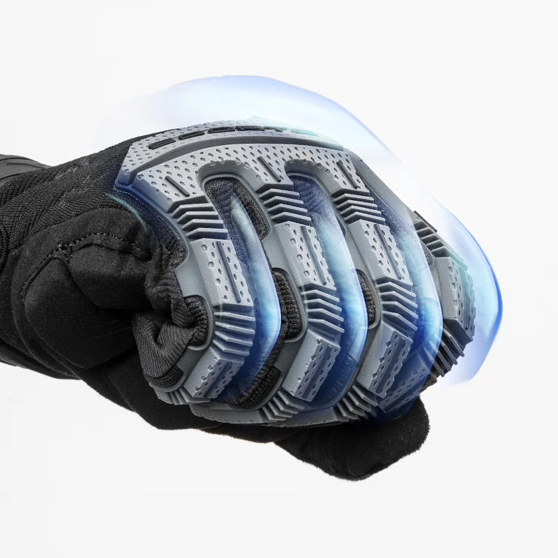 ROCKBROS Full Finger Gel Cycling Gloves Breathable Shockproof Grip