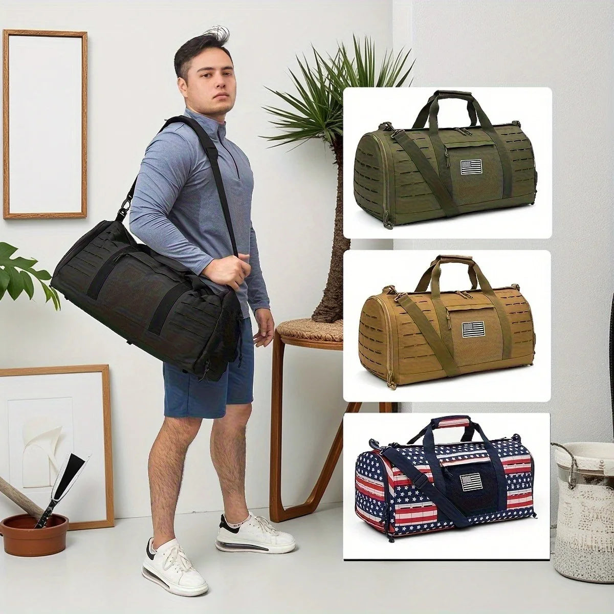 ReFire Gear Tactical Sports Gym And Travel Duffel Bag