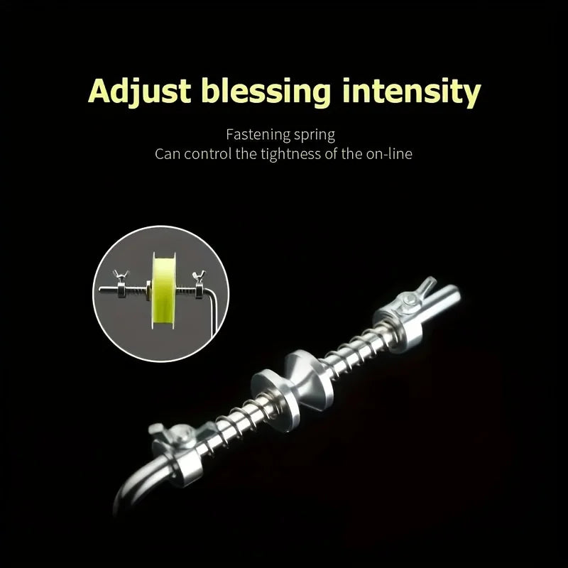 Aluminum Alloy Fishing Line Winding Machine For Outdoor Use