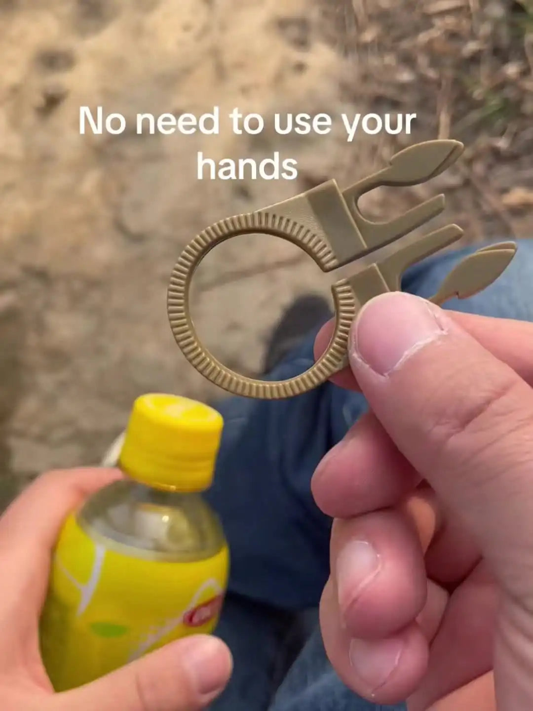 Durable Nylon Water Bottle Carabiner Quick Clips For Hiking