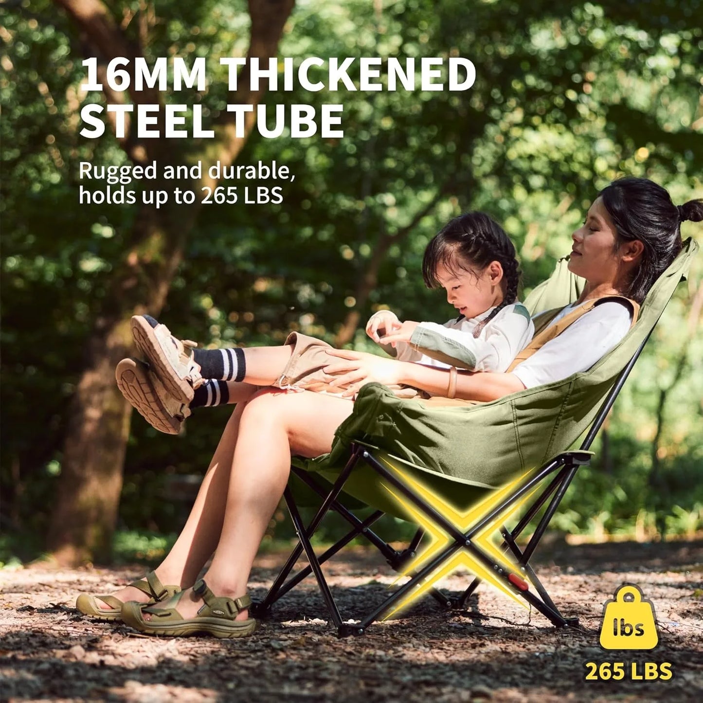 Naturehike High Back Moon Chair Foldable Outdoor Lounge
