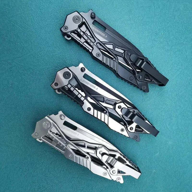 Doom Blade Stainless Steel Folding Knife Multitool Outdoor Survival Camping