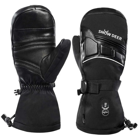 Savior Heat Electric Heated Ski Gloves With Rechargeable Battery