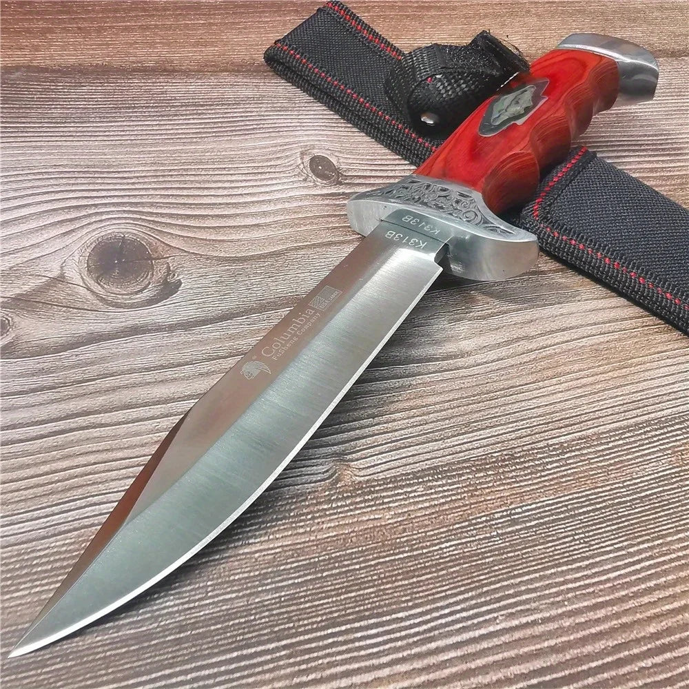 Doom Blade Stainless Steel Fixed Blade Hunting Knife