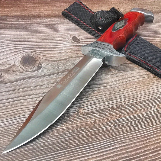 Doom Blade Stainless Steel Fixed Blade Hunting Knife