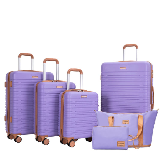 TRIPCOMP Hardcase Luggage Set With Spinner Wheels And TSA Lock