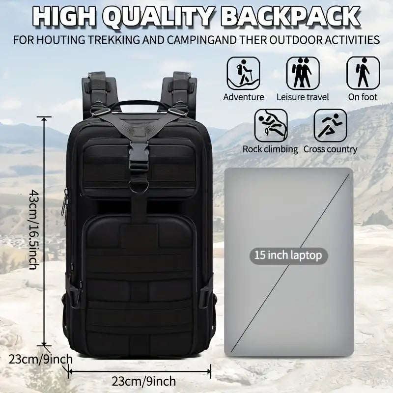 Lightweight Oxford Hiking Daypack Backpack For Men And Women