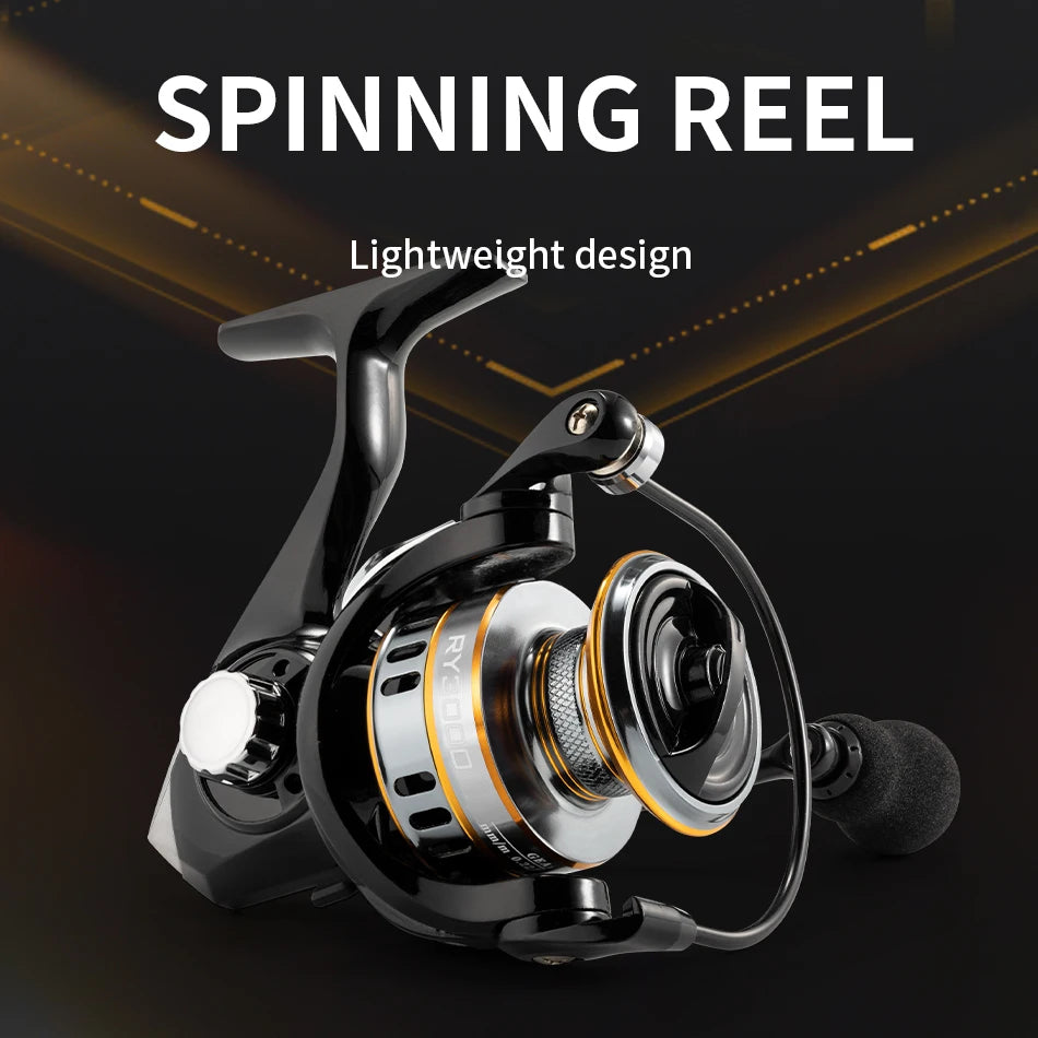 Rooblino Ry Spinning Reel Features Precision Aluminum Spool For Anglers